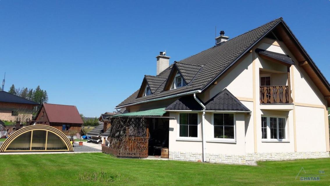 Vila V Jesenikach Bridlicna Buitenkant foto